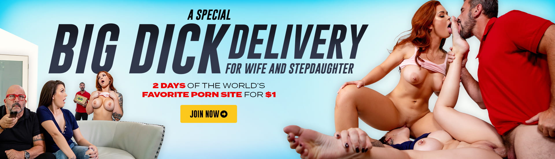Big Dick Delivery Brazzers Banner